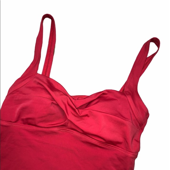 Kim Rogers size medium red swim halter top - Picture 1 of 5